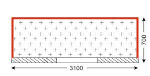 Схема балкона в доме серии II-07