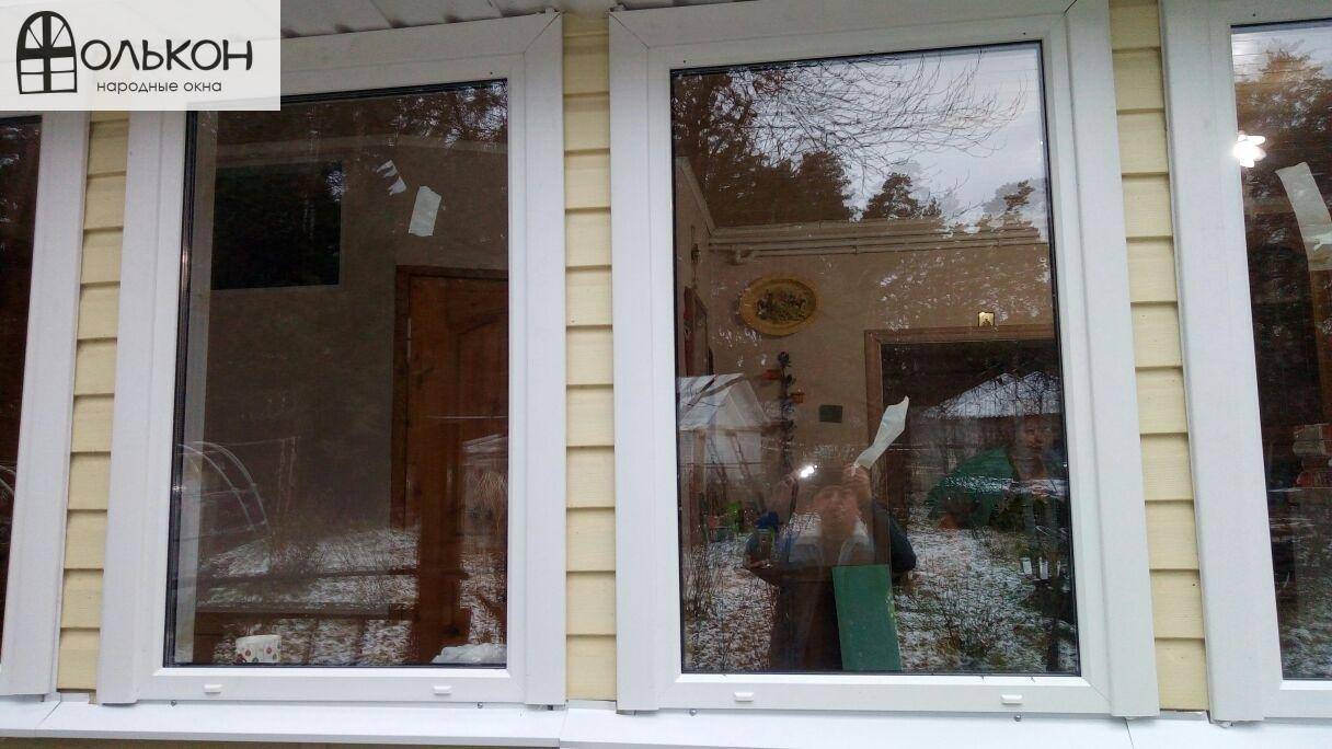 Окна ПВХ в загородный дом